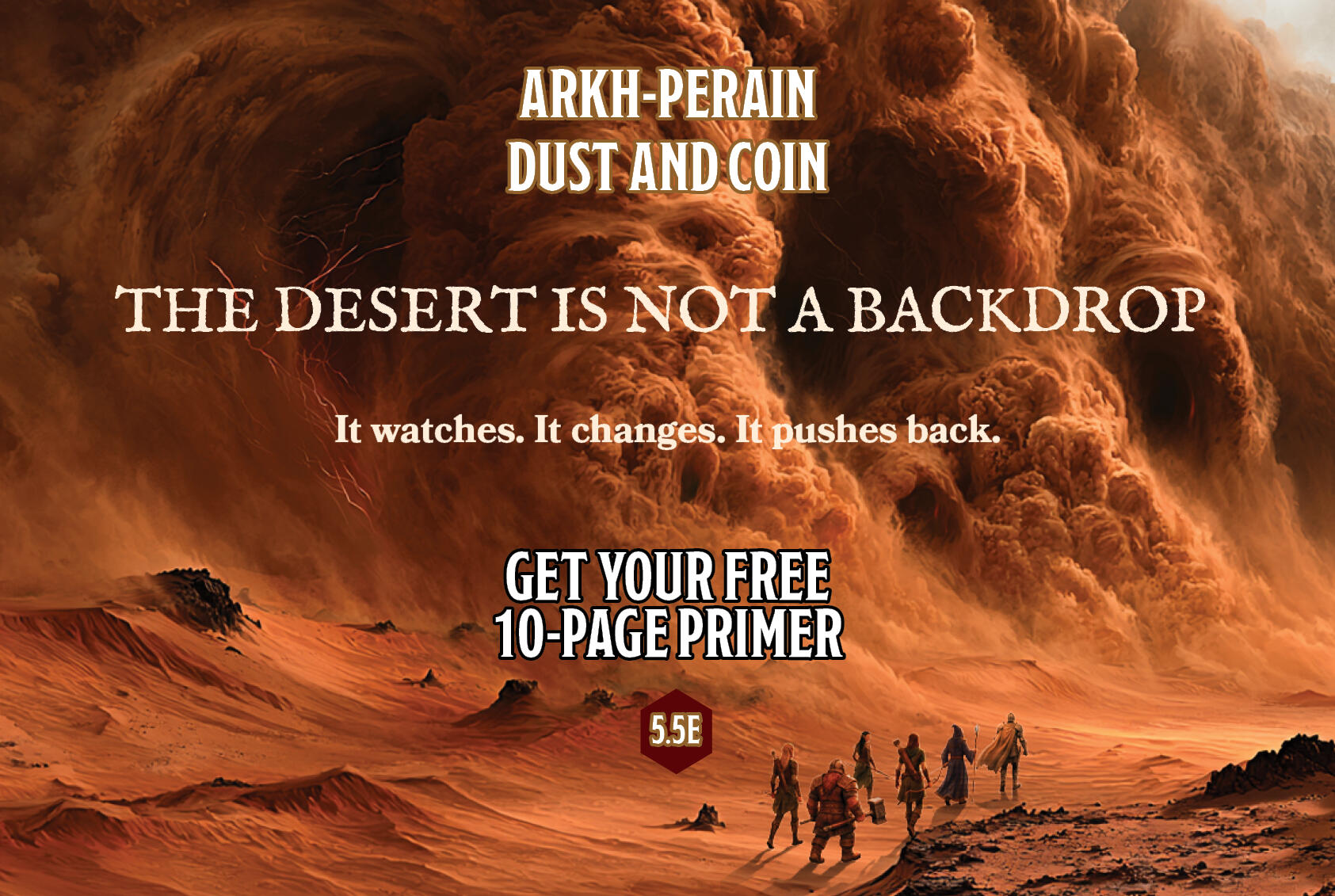 Arkh-Perain: Dust and Coin Kickstarter launches Summer 2026